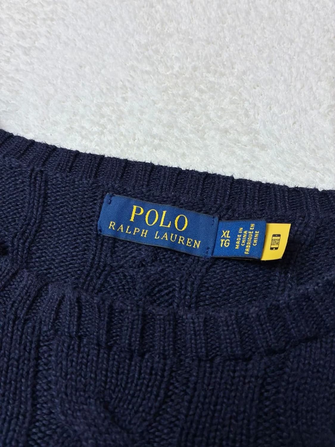 폴로 랄프로렌 시그니처 큐알 신형 꽈배기 니트 PN5747 상품이미지8