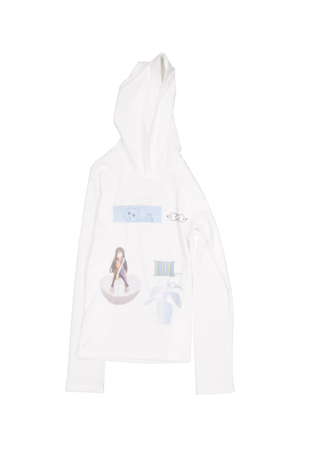 indoor peace slim hoodie 상품이미지1