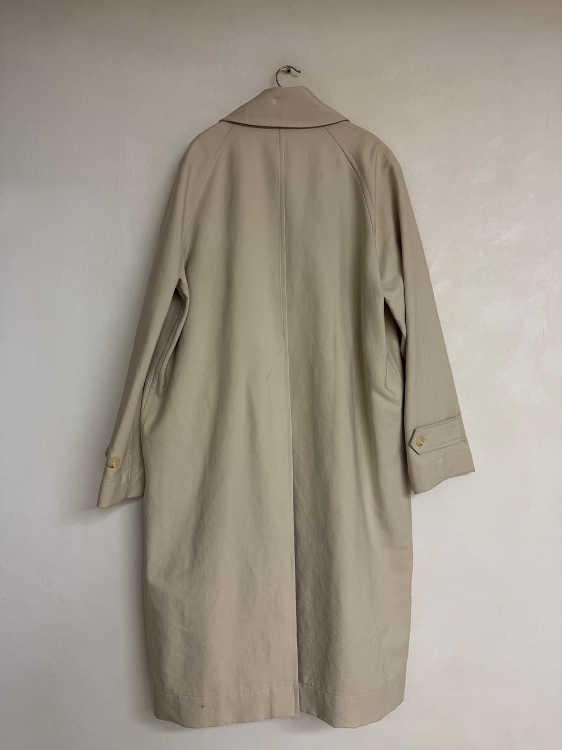 Vtg 라이트 베이지 발마칸 코트 상품이미지2