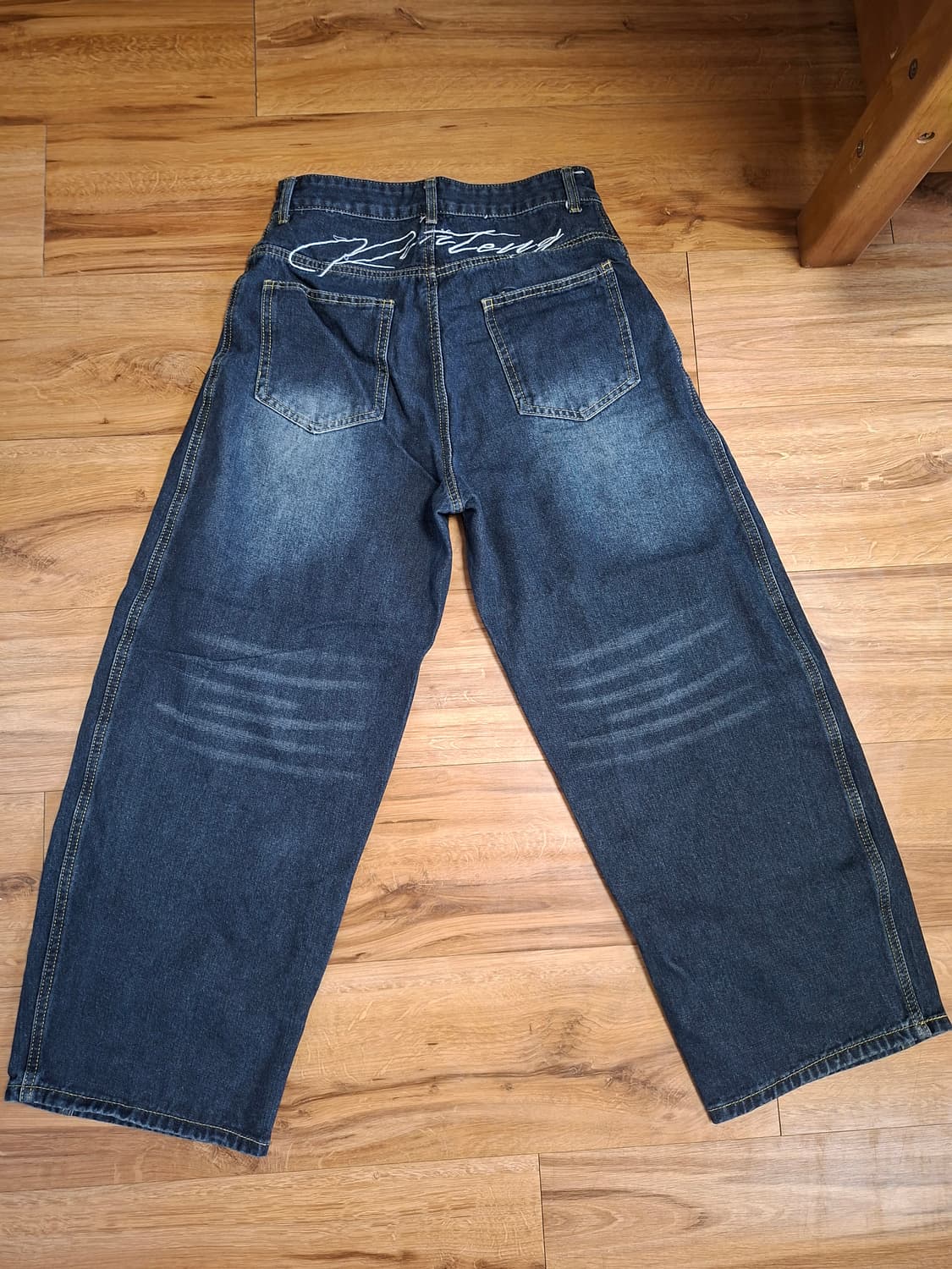 커브드 데님팬츠 상품이미지3