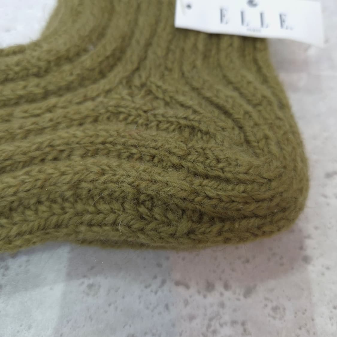 일본제 ELL울 혼방 니트 양말 상품이미지4