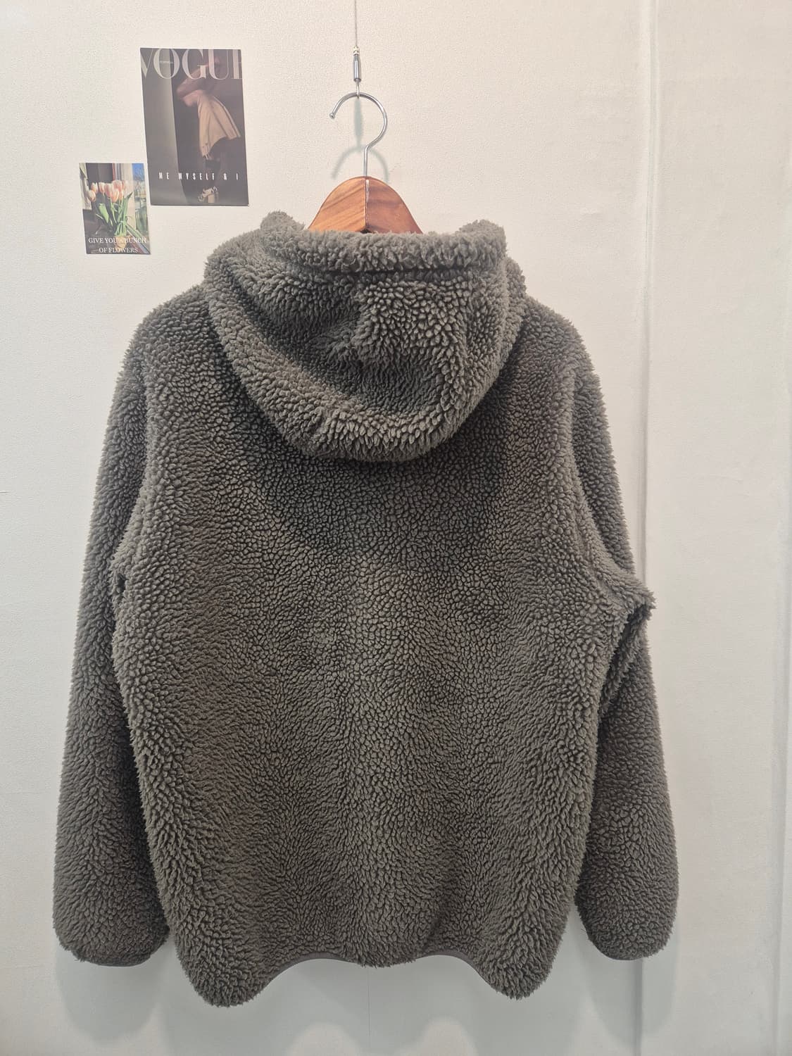 스노우피크 뽀글이 후드집업  100
사이즈 상품이미지4