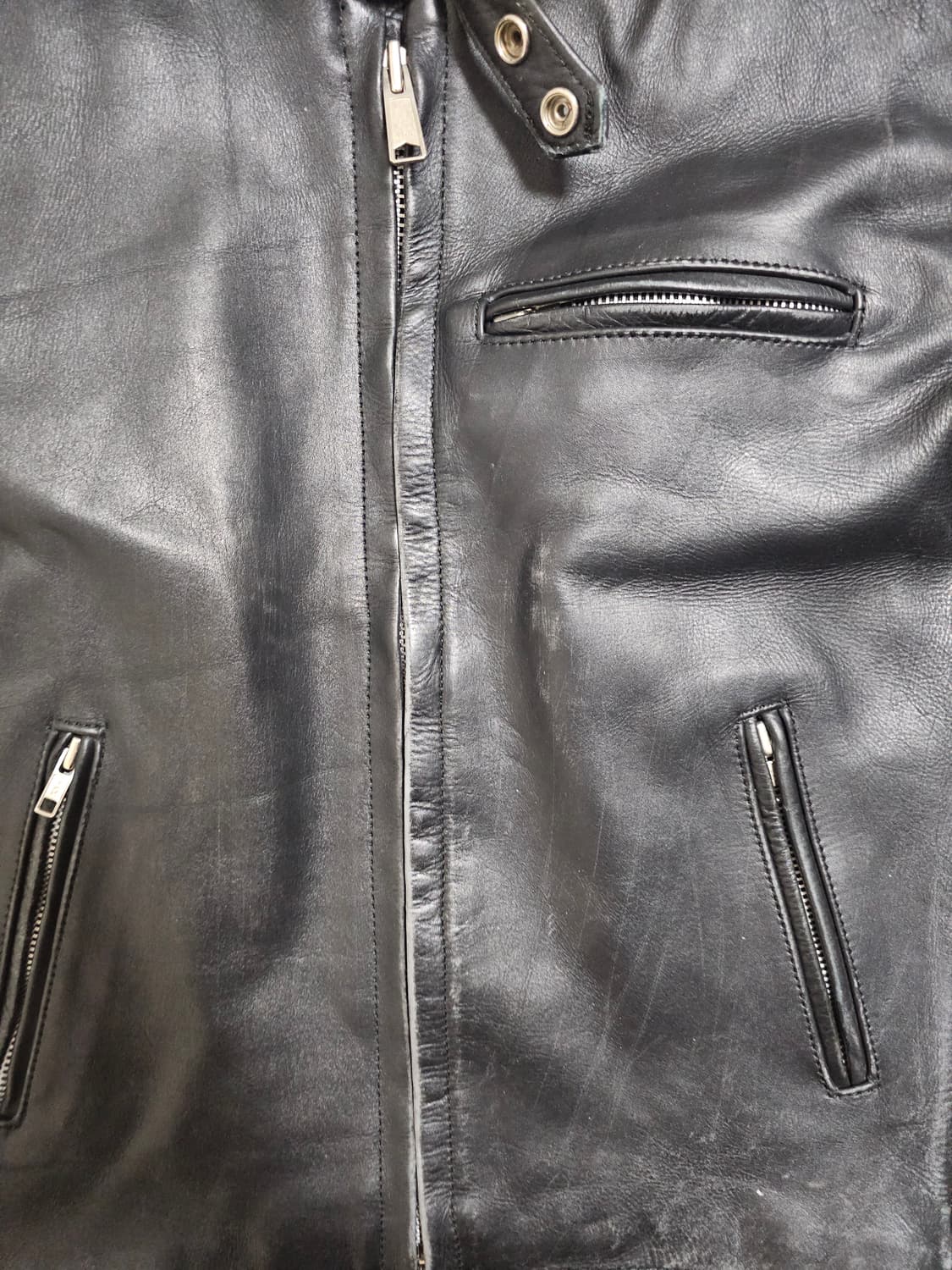 EEZAN 가죽자켓 40size 상품이미지3