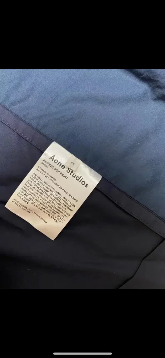 정품 아크네 블레이저자켓 상품이미지5