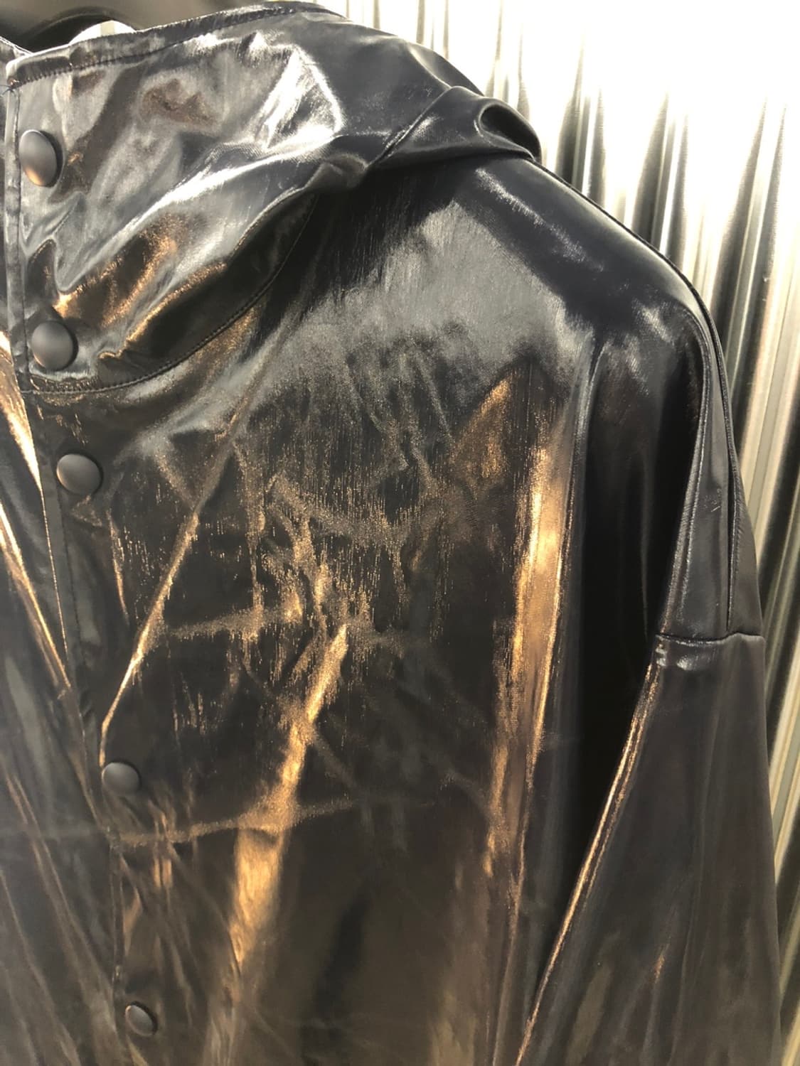 POPULAR SCIENCE 에나멜 후드 레인코트 상품이미지3