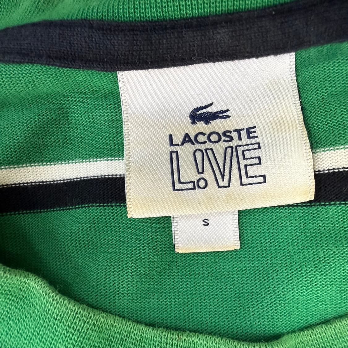 S 라코스테 스프라이트 코튼 티셔츠 0305T 상품이미지3
