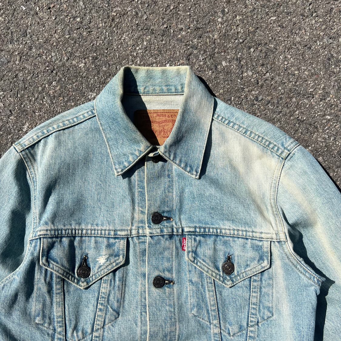 90’s 리바이스 71557 빅E 데님 트러커 자켓 상품이미지2