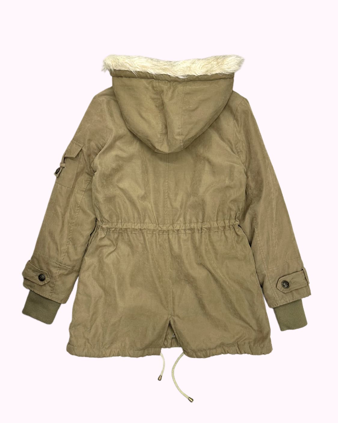 LIZ LISA DOLL khaki fur hood parka 상품이미지6