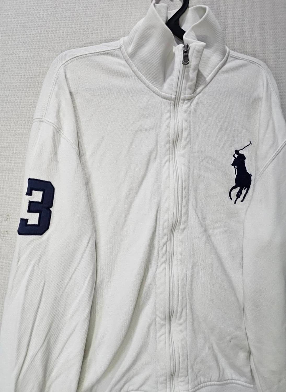 폴로 POLO 빅포니 화이트 집업 105/XL 상품이미지2