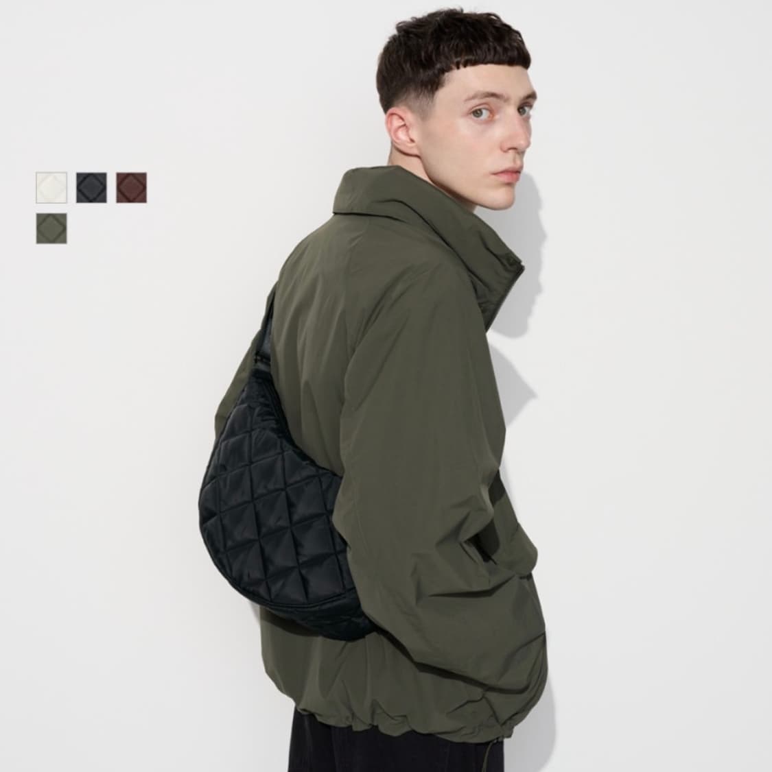 UNIQLO 유니클로 라운드 퀼트 숄더백 크로스백 상품이미지2