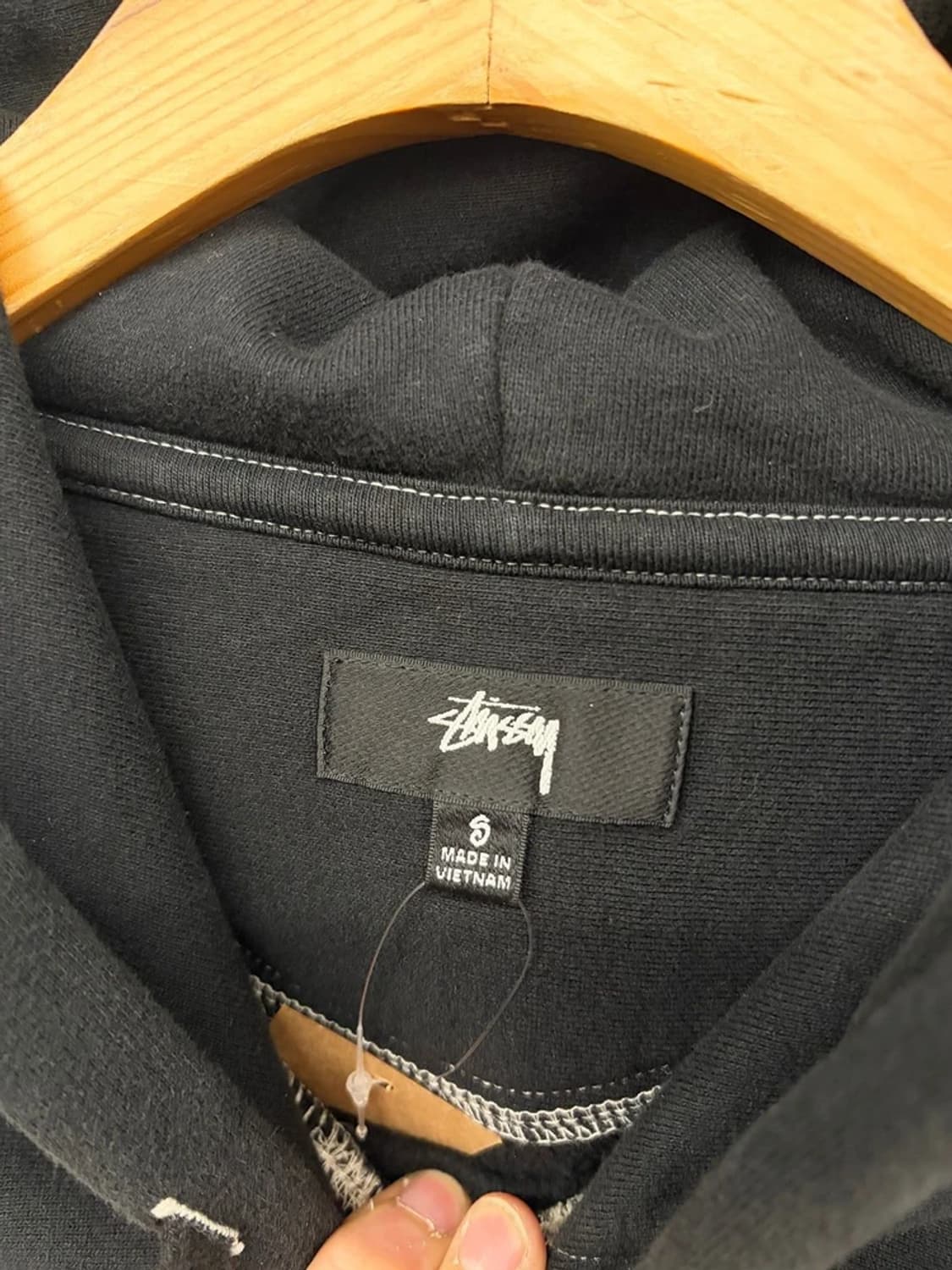 스투시 Stussy 8볼 자수 블랙 후드티 PN9813 상품이미지5