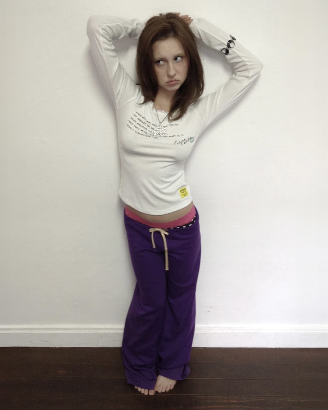 kaposhka practice low pants purple 상품이미지3