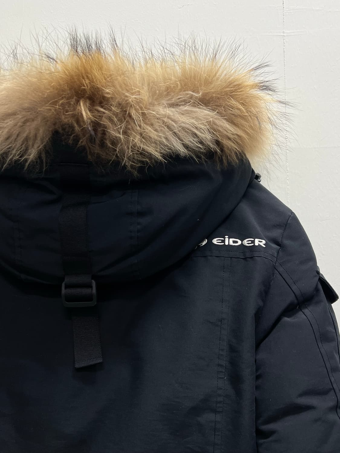 (S) 아이더 스투키 구스다운 숏패딩 자켓 블랙 상품이미지7