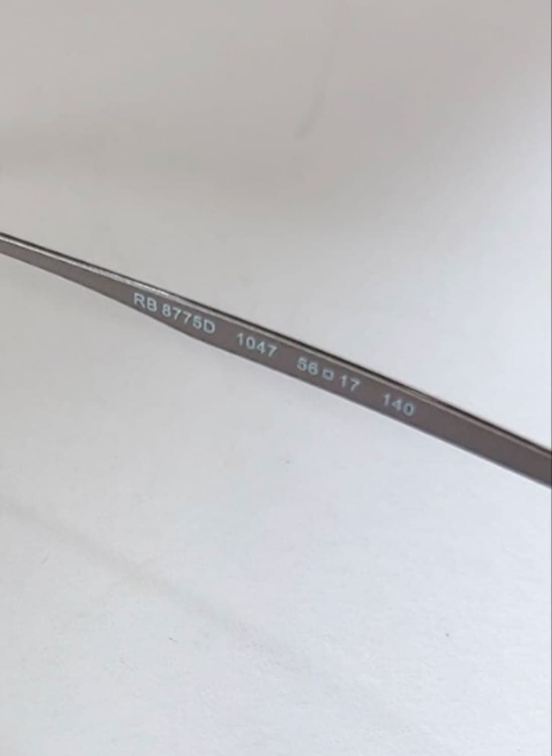 레이벤 티타늄 안경 상품이미지4