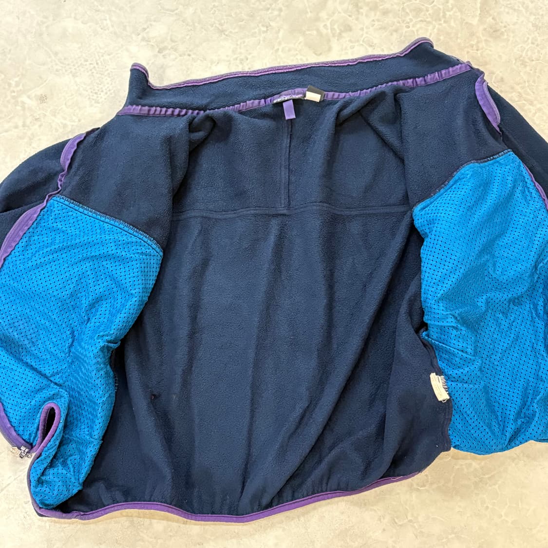 90s USA🇺🇸 파타고니아 딥파일 네이비 옵시디언블루 플럼 상품이미지7