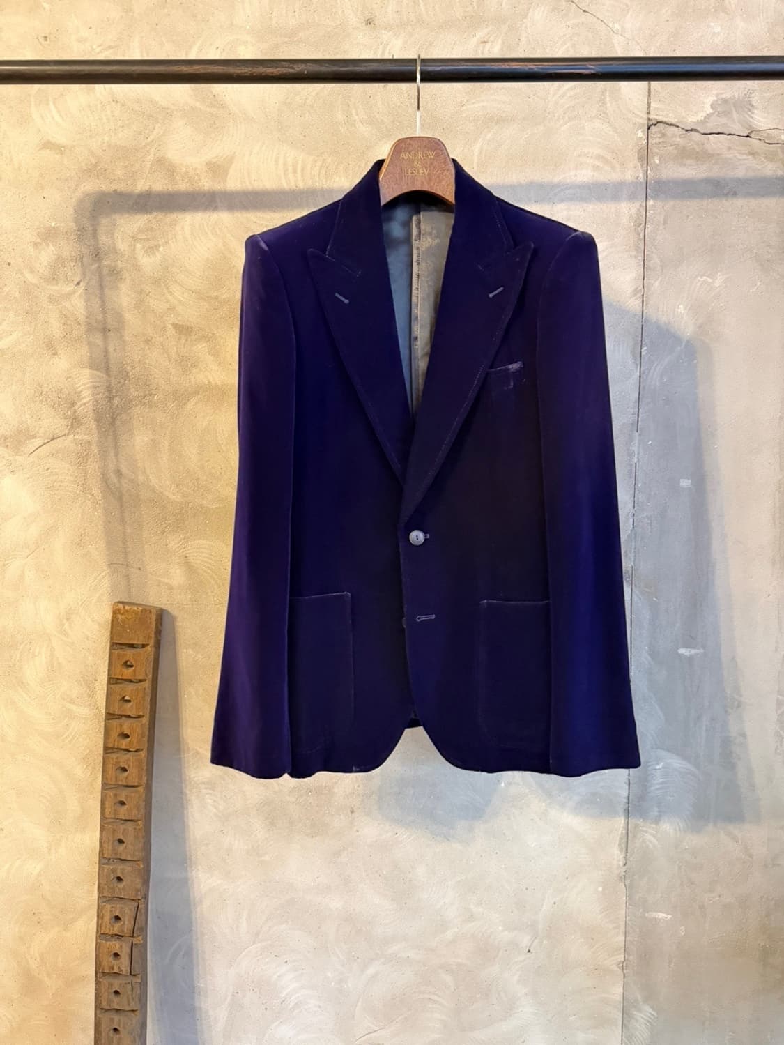 넘버나인 벨루어 블레이저 남성95-100 상품이미지5