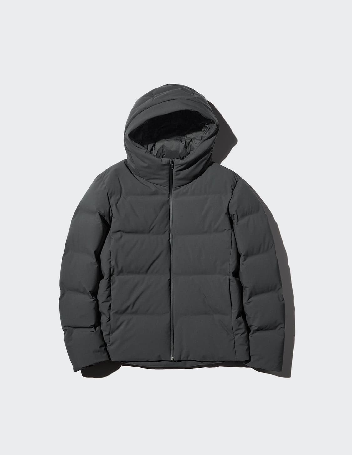 [L] 유니클로 심리스다운파카 블랙 상품이미지1