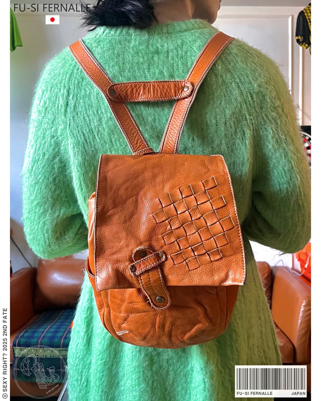 FU-SI FERNALLE by Jun Yoshida Backpack 상품이미지1