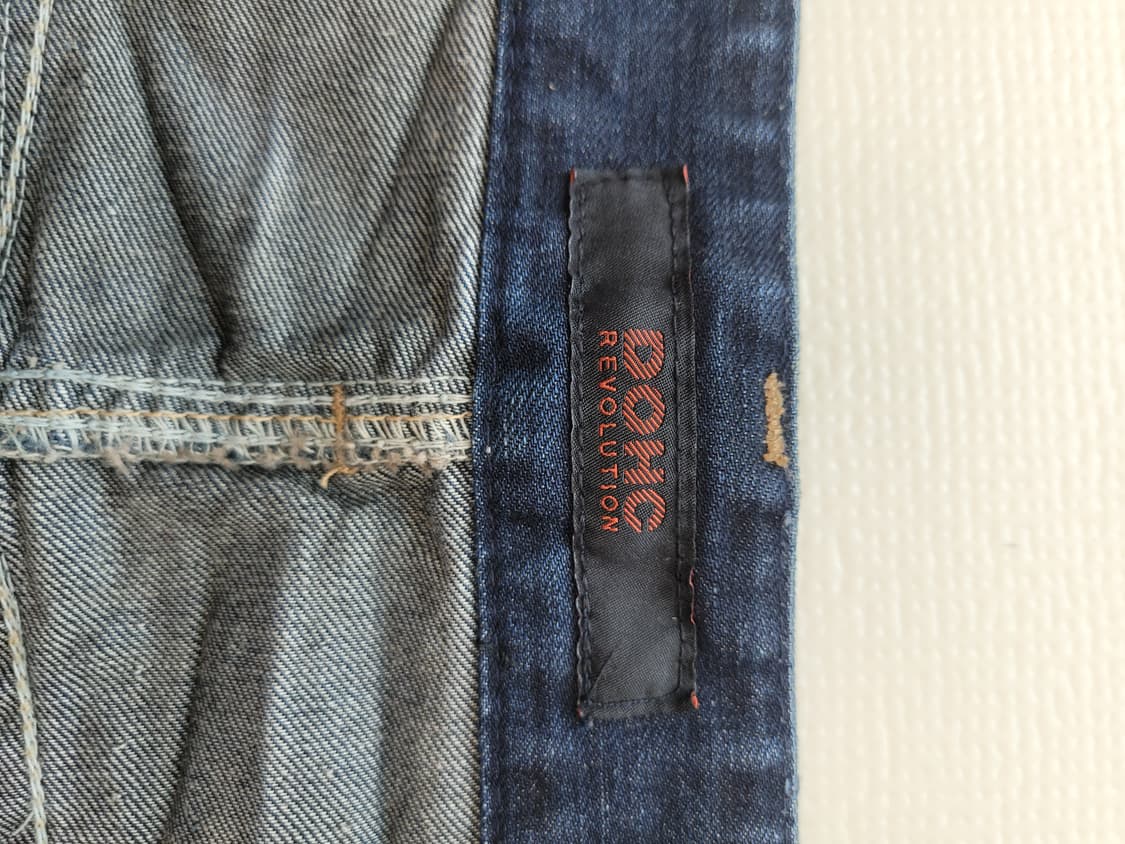 도크 DOHC 엠보워싱 청바지 32 다크네이비 상품이미지7