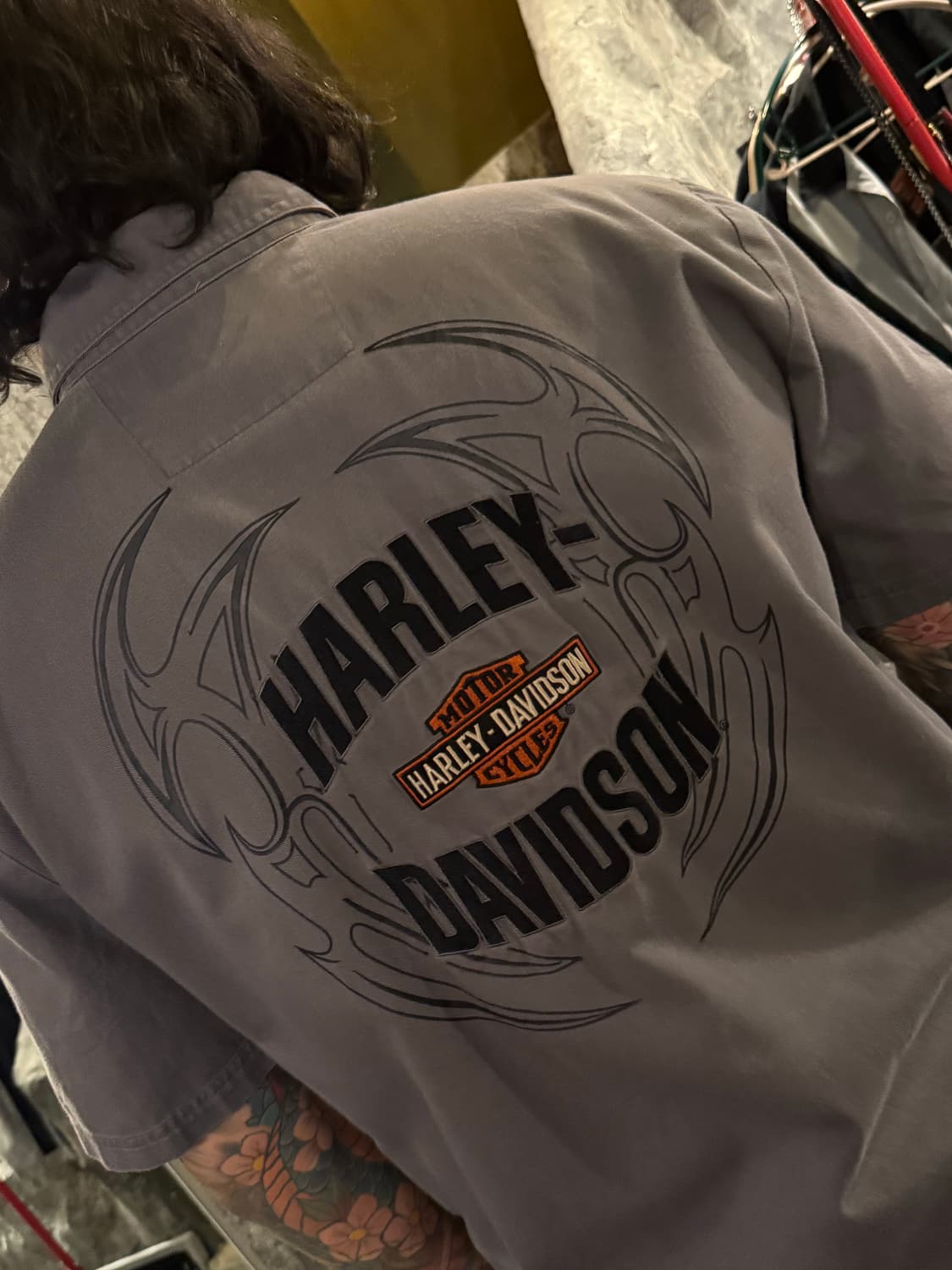 HALEY DAVIDSON 할리데이비슨 모터사이클 셔츠 상품이미지3