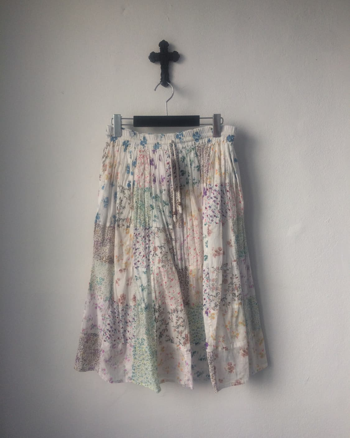Patch work point skirt 상품이미지1