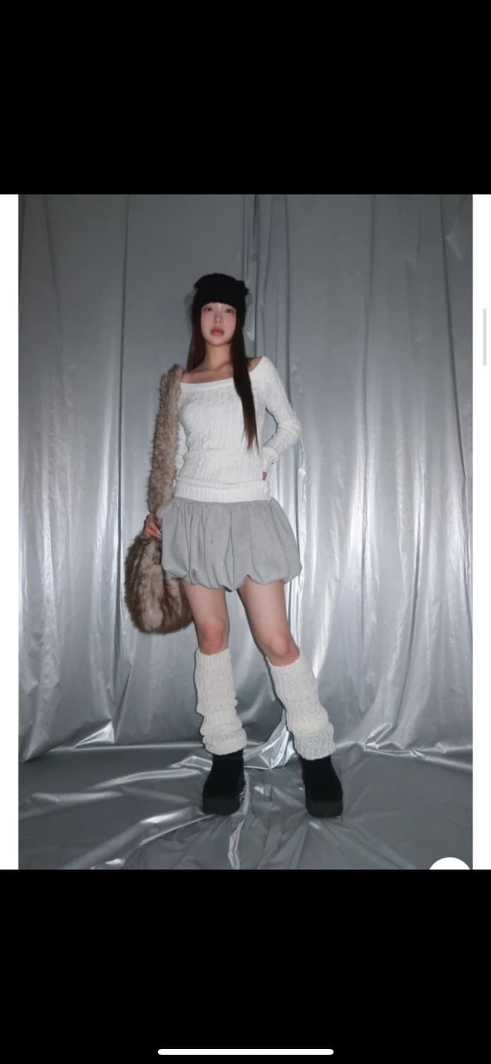 위위미유 오프숄더 니트 (새상품) 상품이미지3