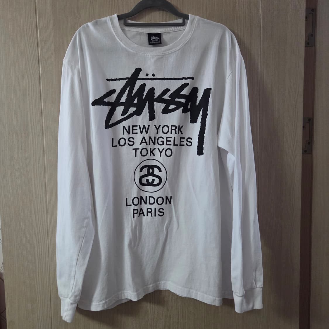 스투시 긴팔티 S사이즈 판메합니다. 상품이미지1