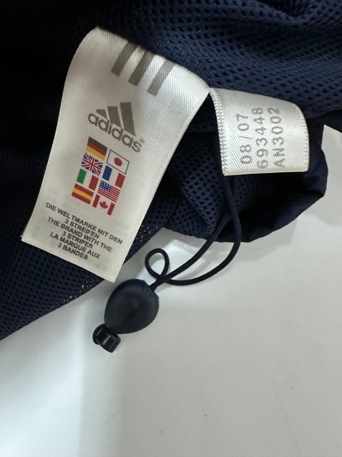 아디다스 레알마드리드 네이비 바람막이 상품이미지5