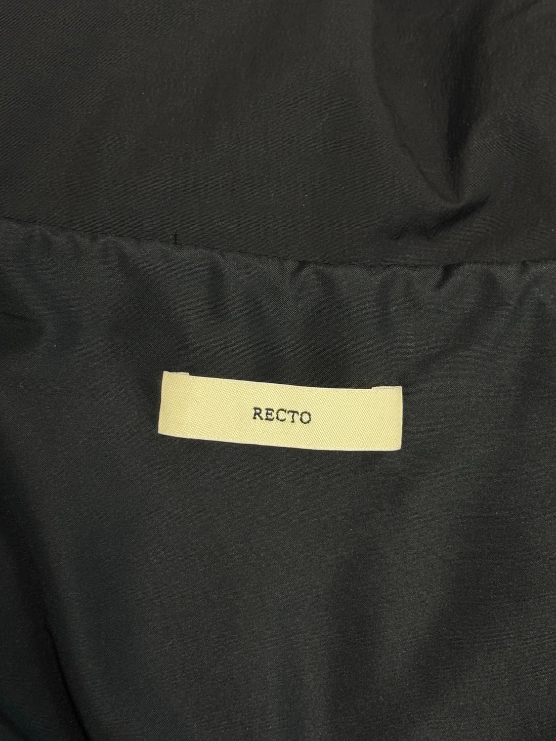 [L] RECTO 렉토 버틀러 숏 패딩 상품이미지4