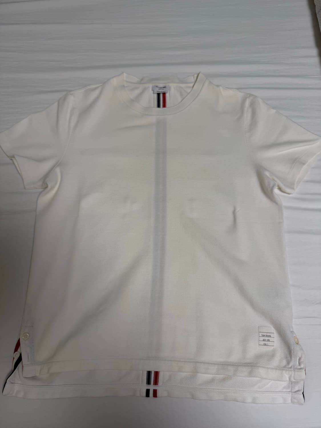 톰브라운 백 스트라이프 티셔츠 상품이미지2