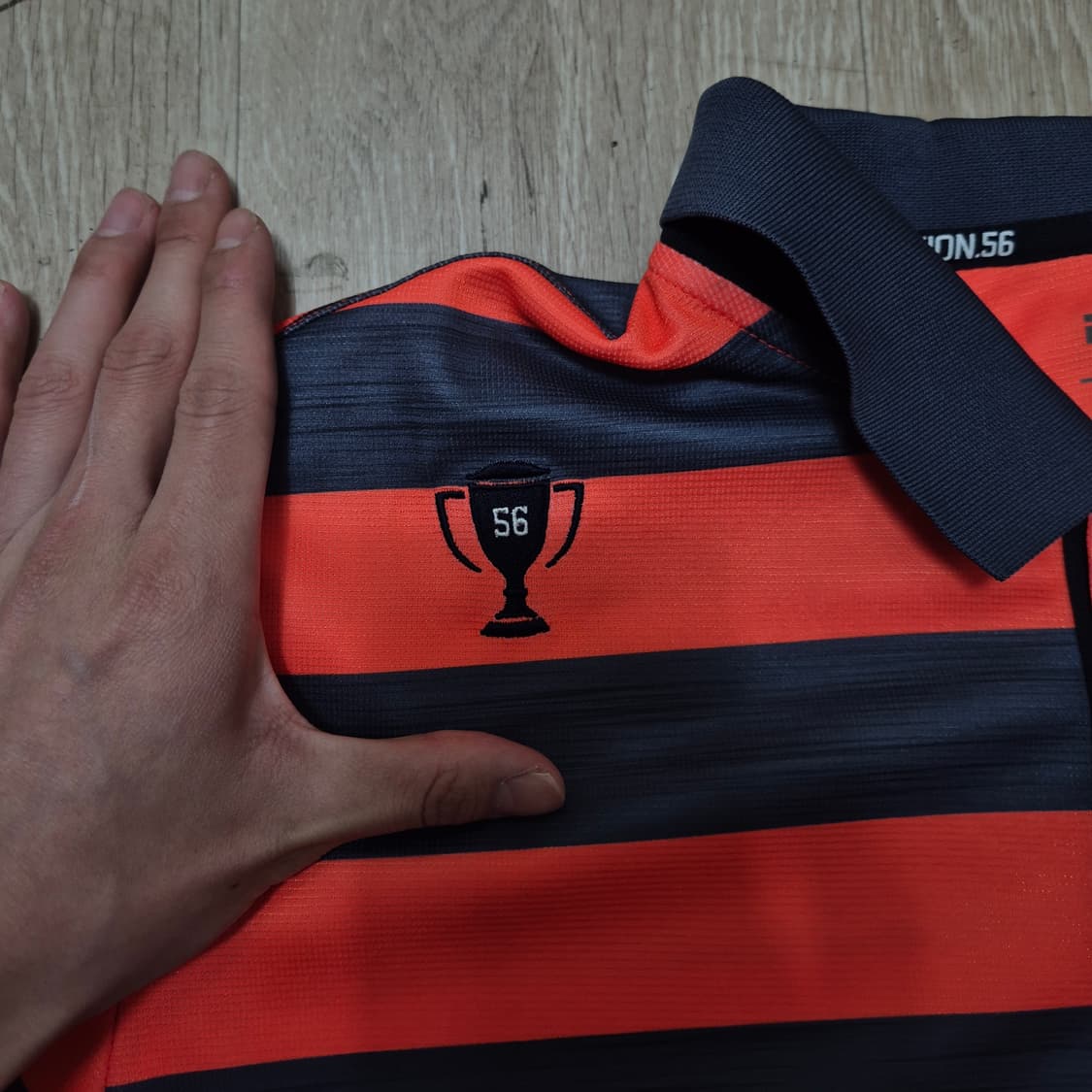 PGR 남성 골프웨어 스트라이프 반팔 카라티 2XL(110) 상품이미지4