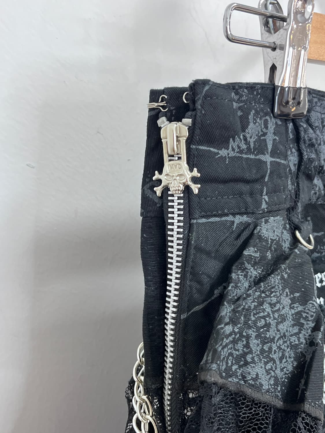 MAD PUNKS 매드 펑크 블랙 스커트 치마 상품이미지7