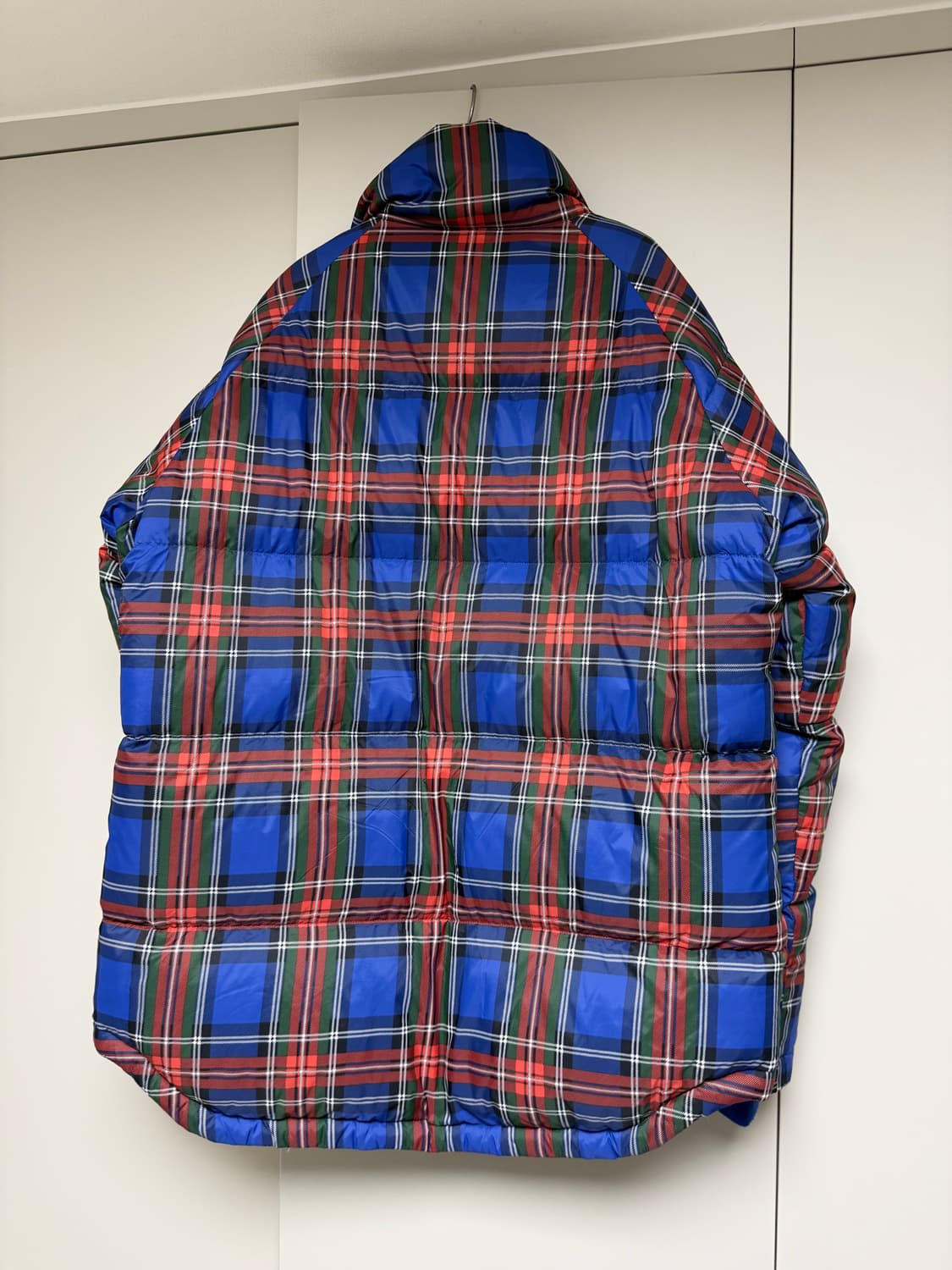 유니클로 JW앤더슨 체크 푸퍼 패딩 L 상품이미지2