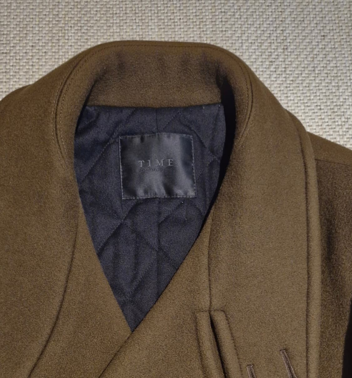 타임옴므 울 피코트  상품이미지3