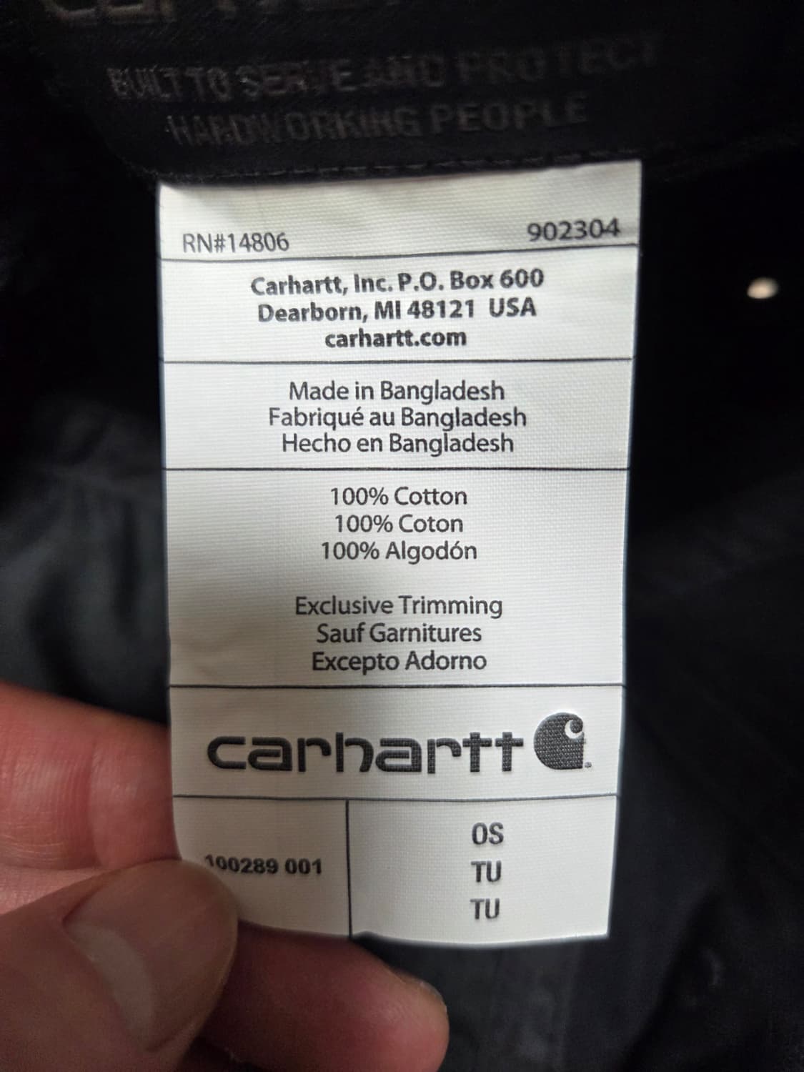 칼하트 오데사 모자 판매합니다. 상품이미지5