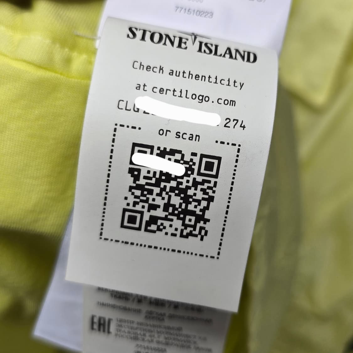 22fw 스톤아일랜드 크링클랩스 오버셔츠 자켓 L사이즈 100 상품이미지3