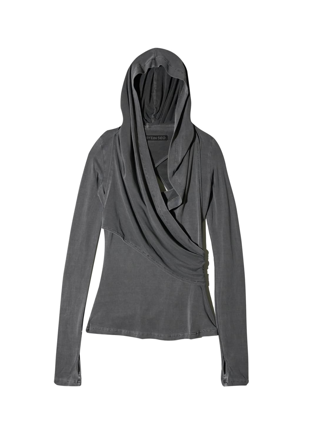 hyeinseo Hooded Jersey Top 사이즈 0 상품이미지4