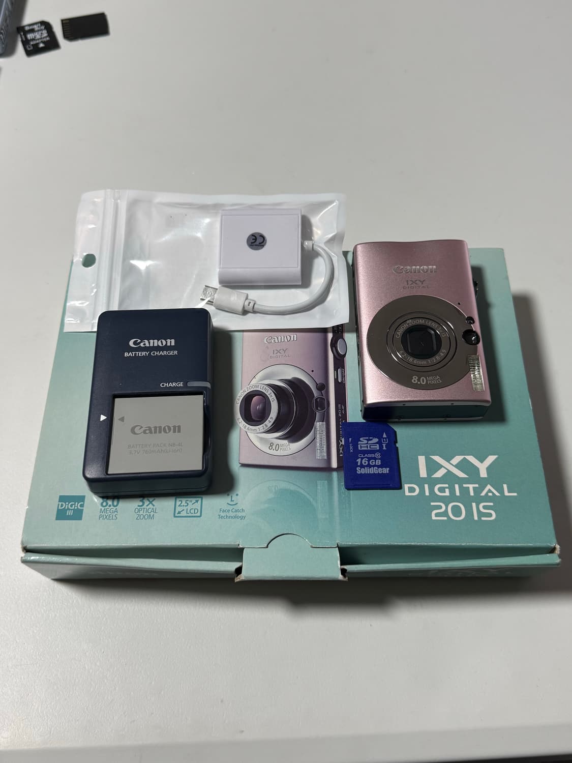 레어 핑크 장원영 리사 디카 캐논 ixus 80/ixy 20is 상품이미지4