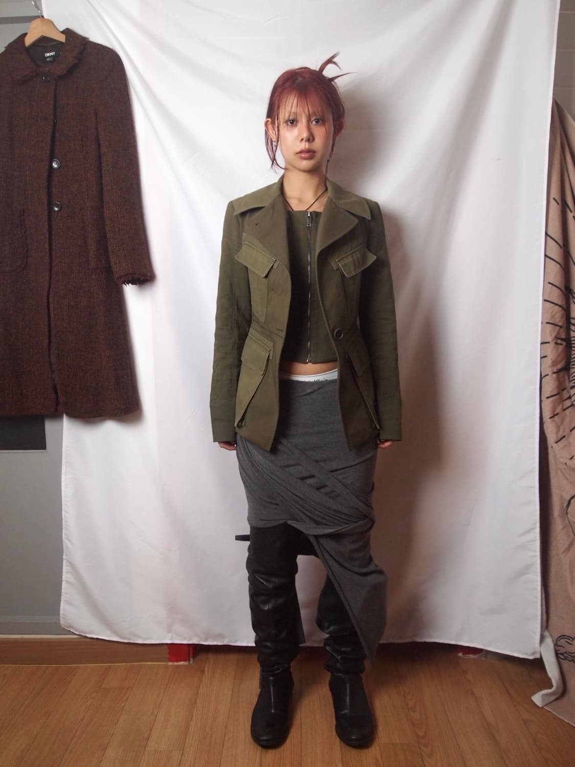 질스튜어트 밀리터리 코튼 자켓 상품이미지1