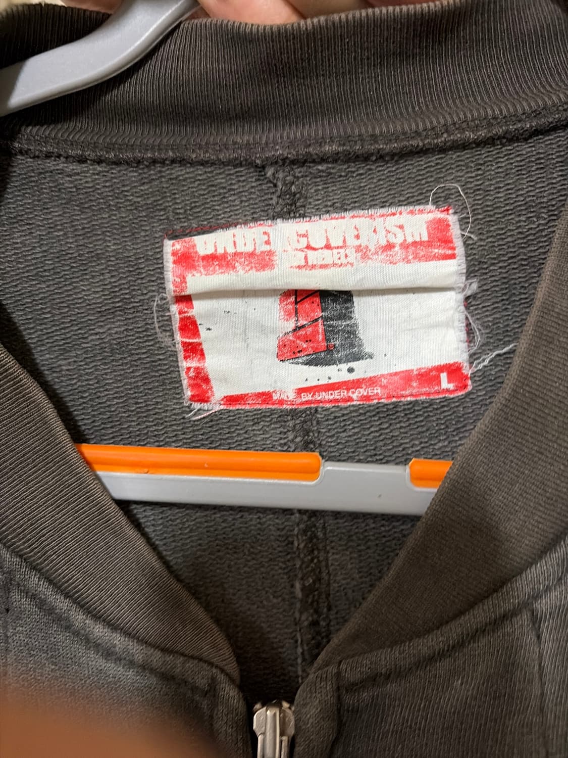 언더커버 2001 스웻 봄버 L 사이즈 상품이미지3