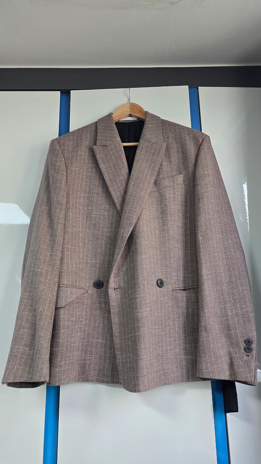 [48] 자라 스트라이프 스트럭처 수트 블레이저 상품이미지2