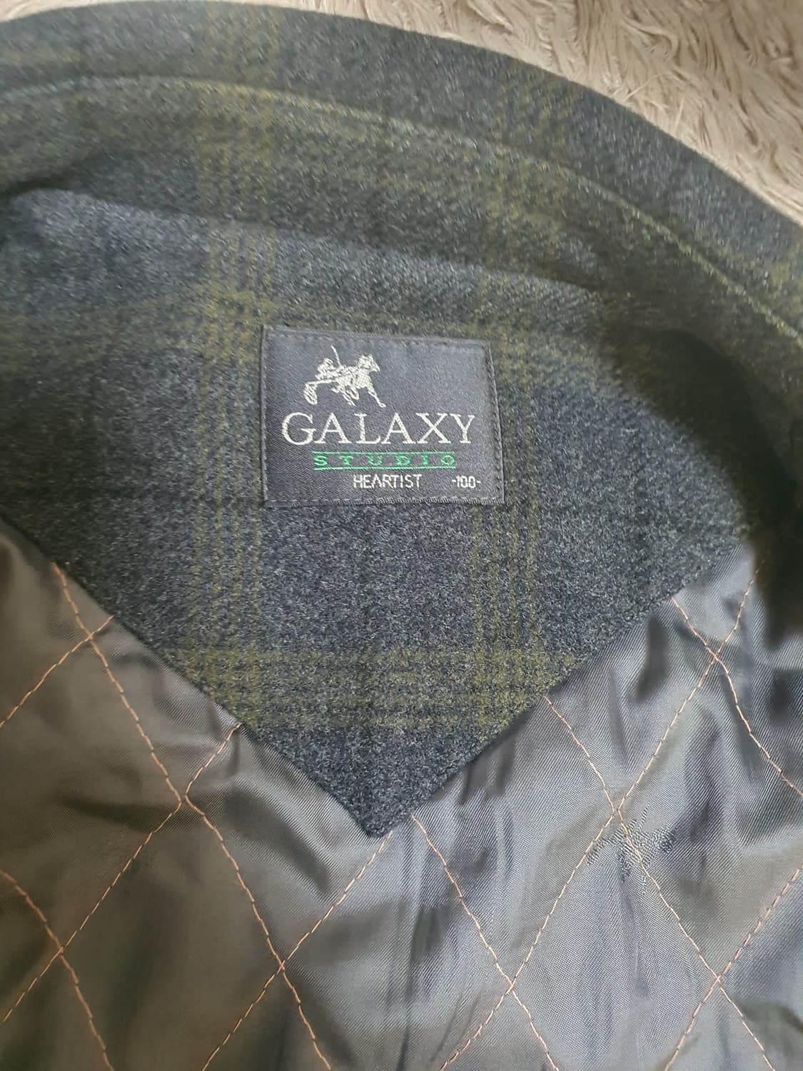 갤럭시 캐시미어 코트 상태좋고 깨끗해요 사이즈 100 상품이미지5