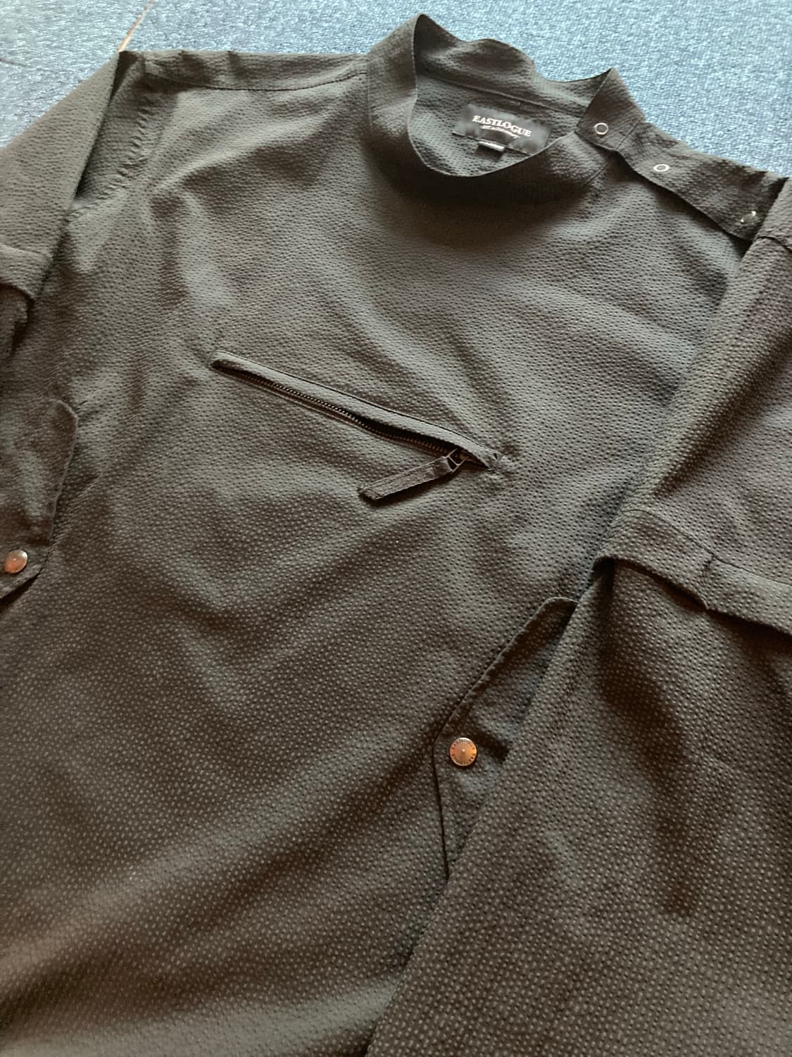 이스트로그 smock shirt 시어서커 XL 상품이미지4