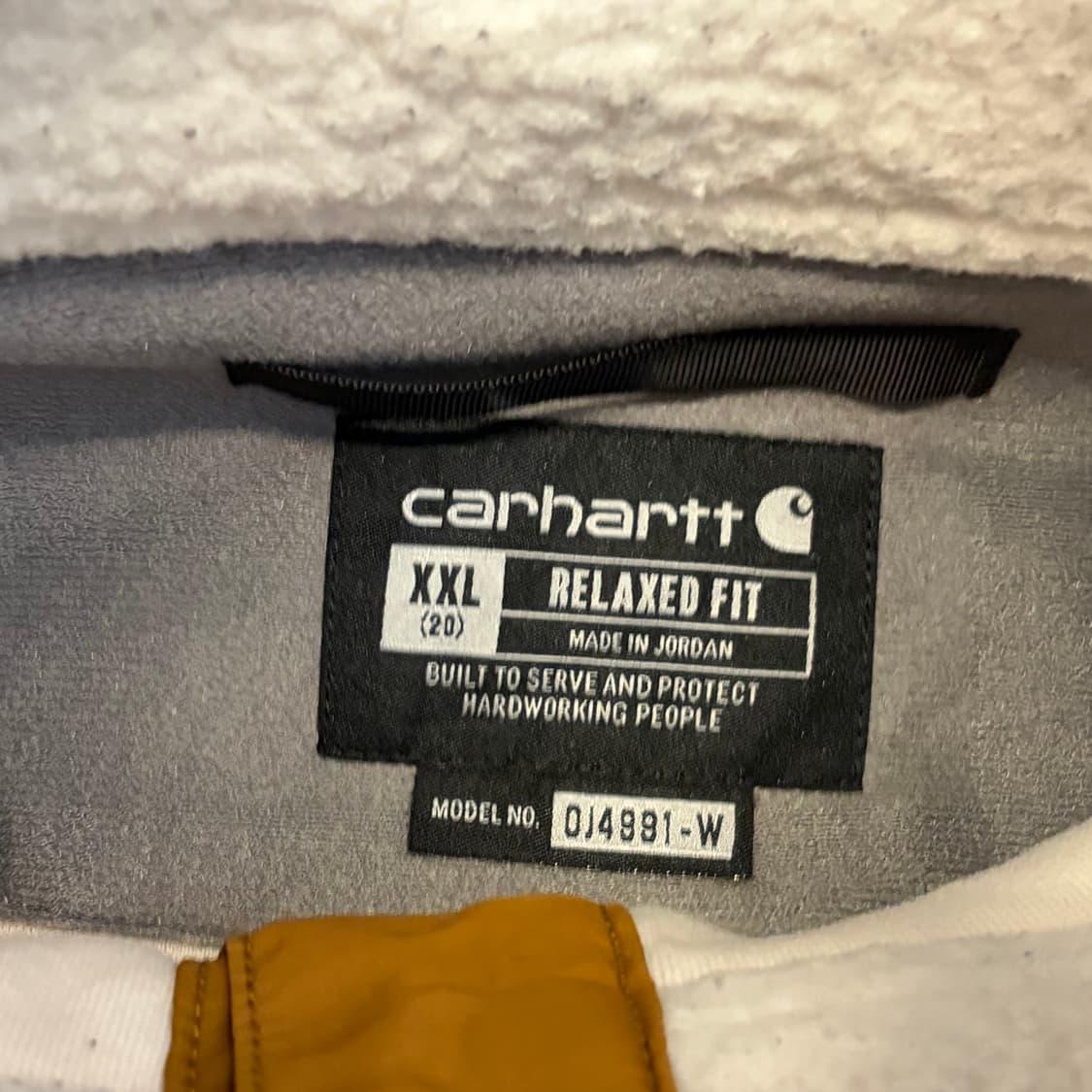 USA 빈티지 칼하트 아오락 플리스 후리스 상품이미지6