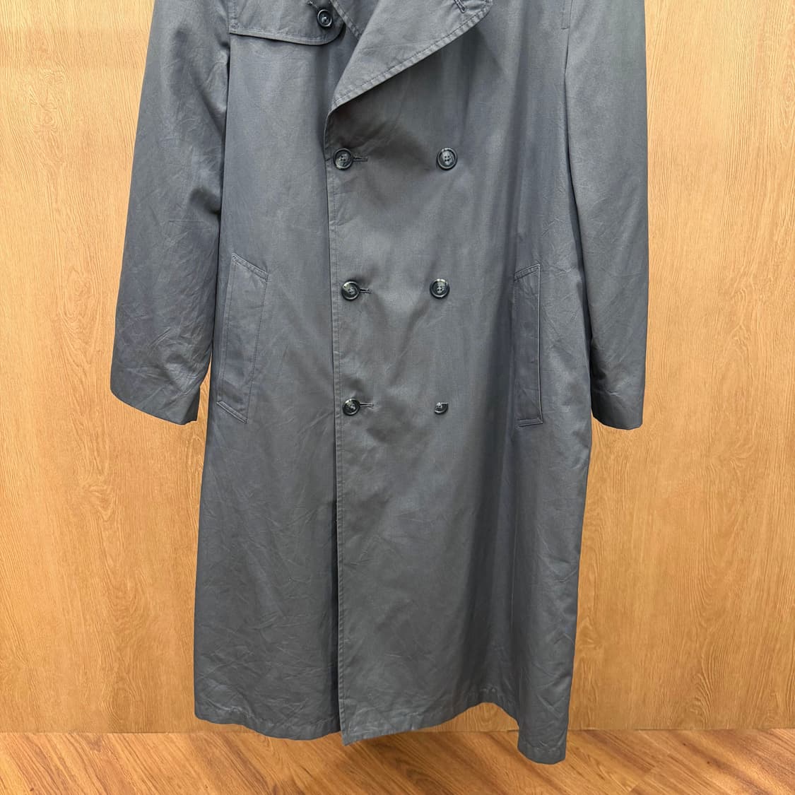 크리스찬 디올 트렌치 코트 더블 브레스트 견장 디테일 레귤러핏  상품이미지5