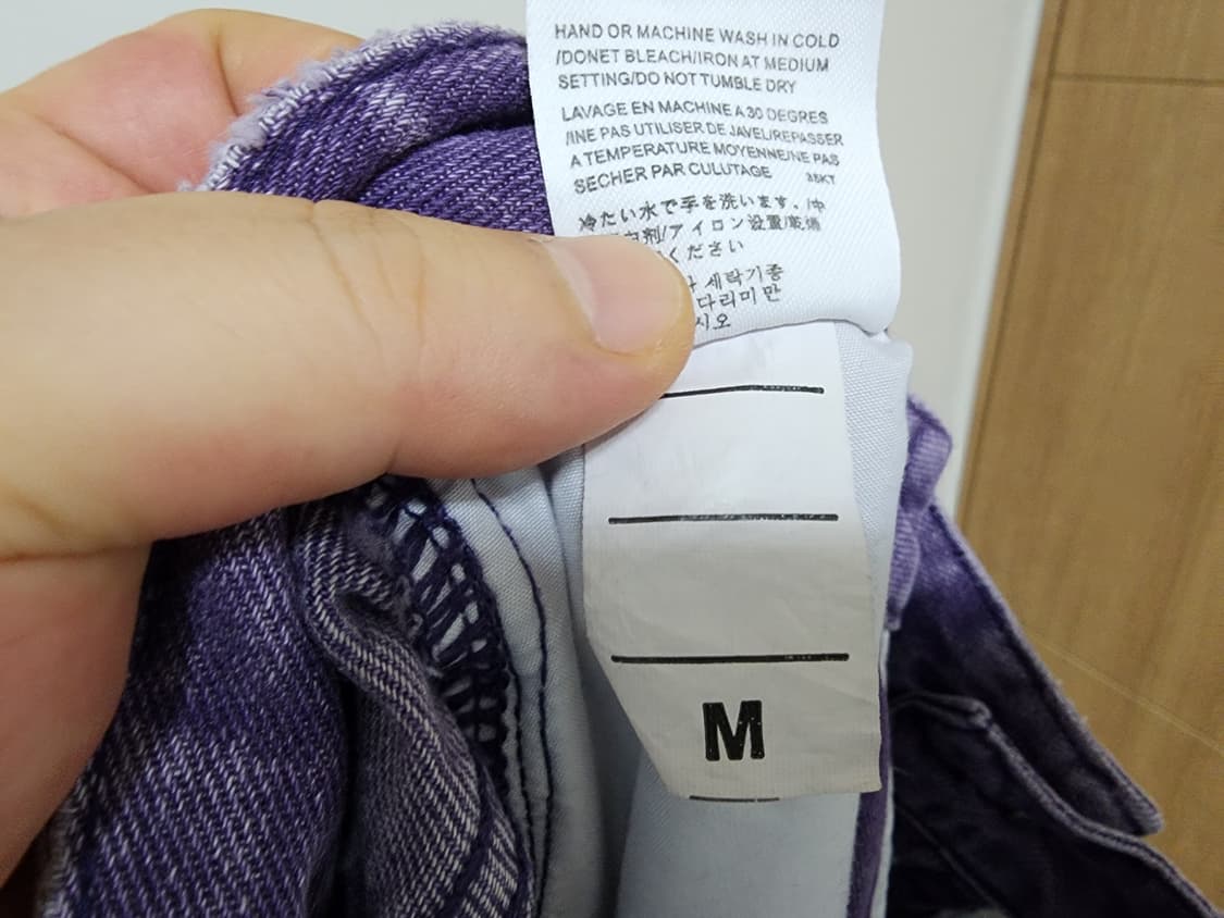 (M)여성 빈티지 워싱 데님 팬츠  상품이미지4