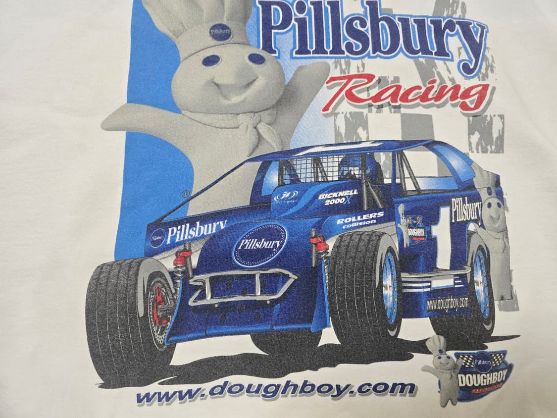 도우보이 Pillsbury Racing 맨투맨 3XL 상품이미지3