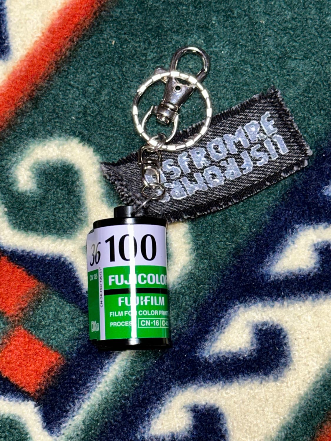 어스프롬리 업사이클 빈티지 필름매거진 키링[후지필름] 상품이미지2