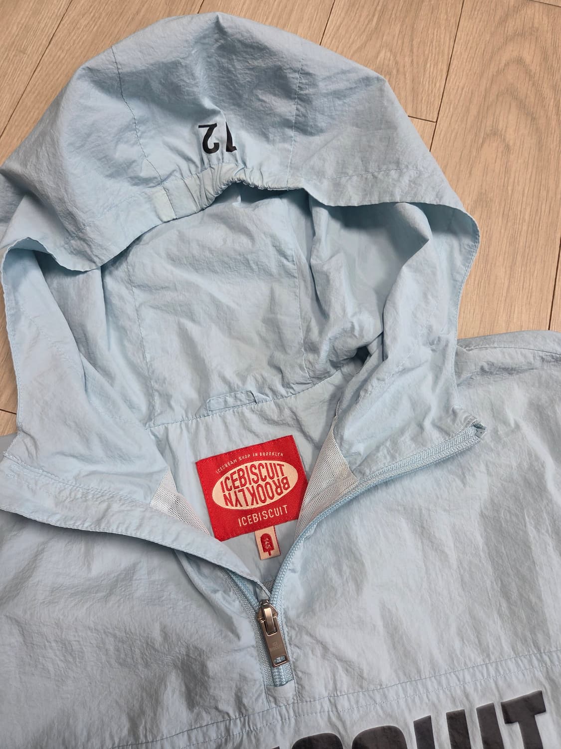 아이스비스킷 아노락 후드티셔츠 145 상품이미지2