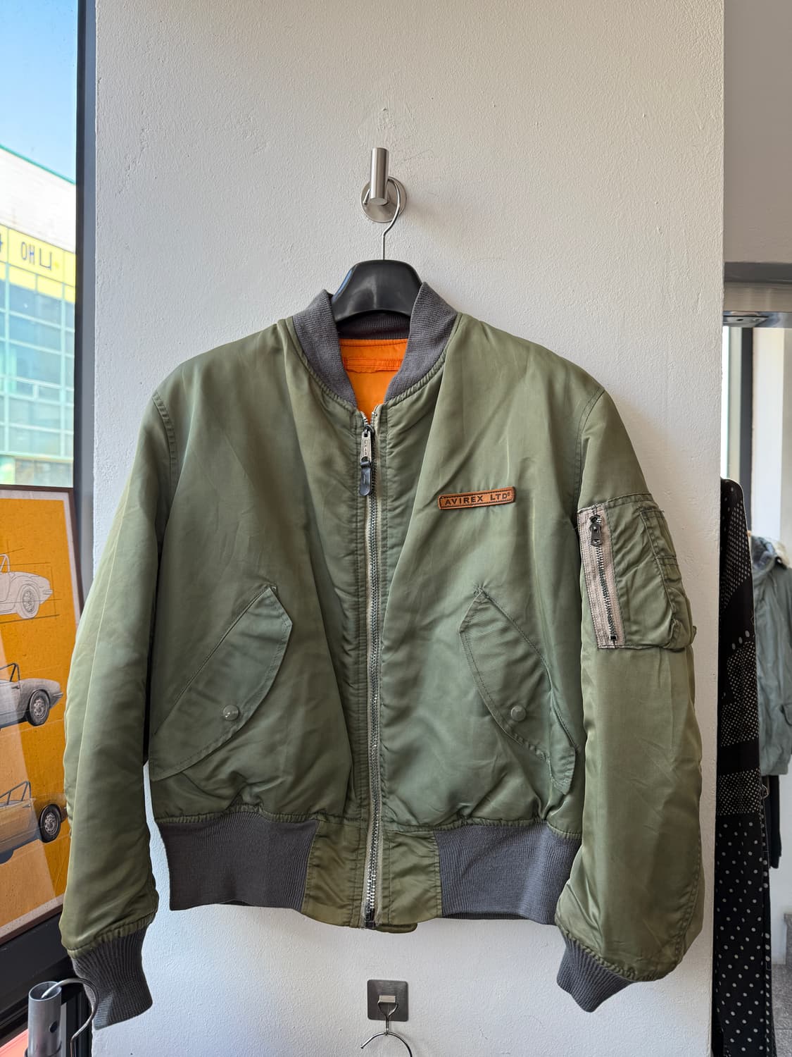 AVIREX 리버시블 MA-1 / 🇺🇸Made in USA 상품이미지2